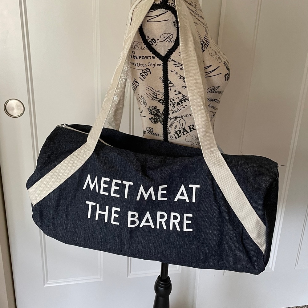 Meet Me At The Barre Gym Bag